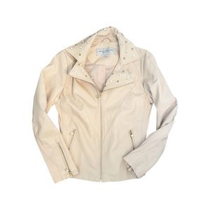 Andre Marc Marc New York Faux Leather Jacket